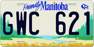 MB license plate GWC621