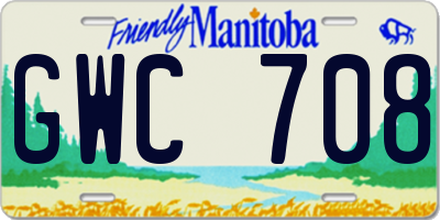MB license plate GWC708