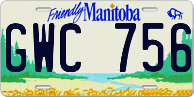 MB license plate GWC756