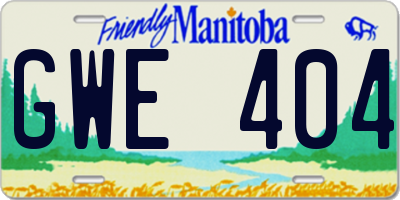MB license plate GWE404