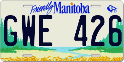 MB license plate GWE426