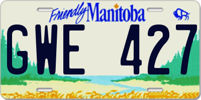 MB license plate GWE427