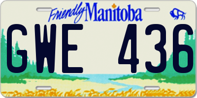 MB license plate GWE436