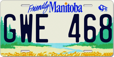 MB license plate GWE468