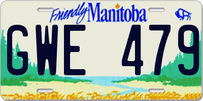 MB license plate GWE479