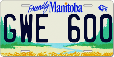 MB license plate GWE600