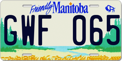 MB license plate GWF065