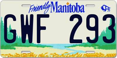 MB license plate GWF293