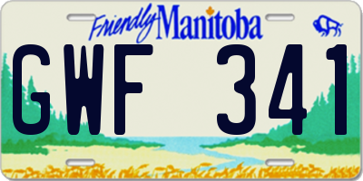 MB license plate GWF341