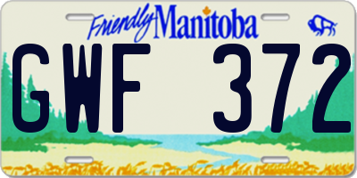 MB license plate GWF372