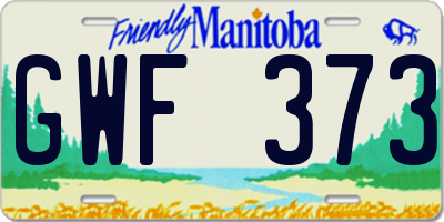 MB license plate GWF373