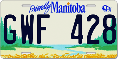 MB license plate GWF428