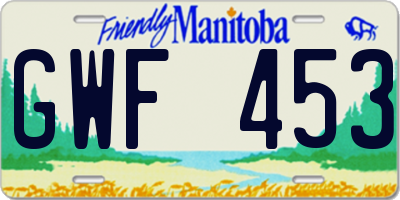 MB license plate GWF453