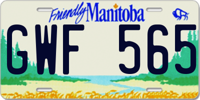 MB license plate GWF565