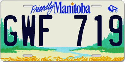 MB license plate GWF719