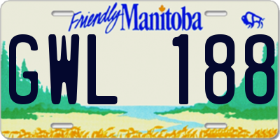 MB license plate GWL188