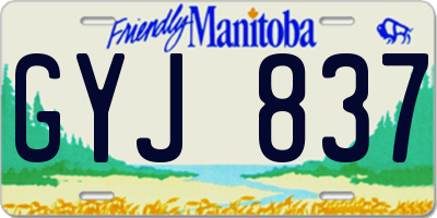 MB license plate GYJ837