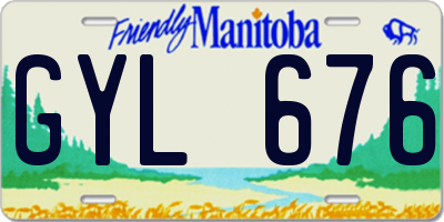 MB license plate GYL676