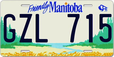 MB license plate GZL715