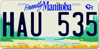 MB license plate HAU535