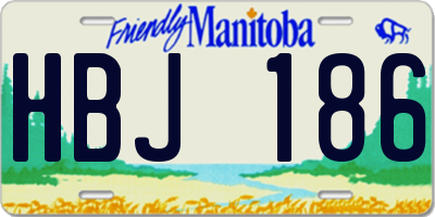 MB license plate HBJ186