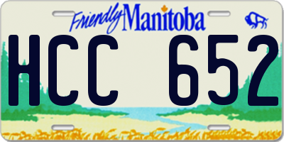 MB license plate HCC652