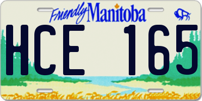 MB license plate HCE165