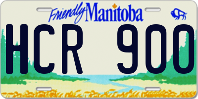 MB license plate HCR900