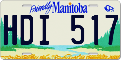 MB license plate HDI517