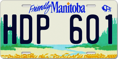 MB license plate HDP601