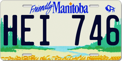 MB license plate HEI746
