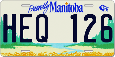 MB license plate HEQ126
