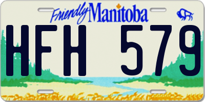MB license plate HFH579