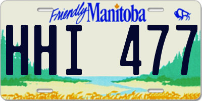 MB license plate HHI477