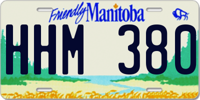 MB license plate HHM380