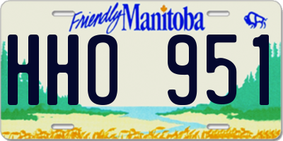 MB license plate HHO951