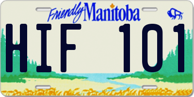 MB license plate HIF101