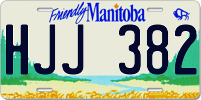 MB license plate HJJ382