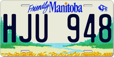 MB license plate HJU948