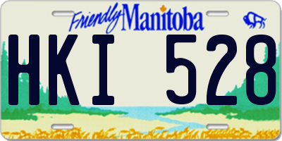 MB license plate HKI528