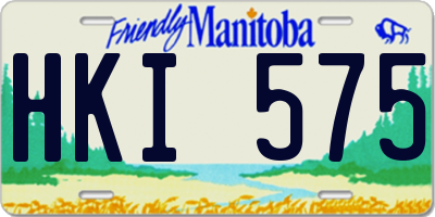 MB license plate HKI575
