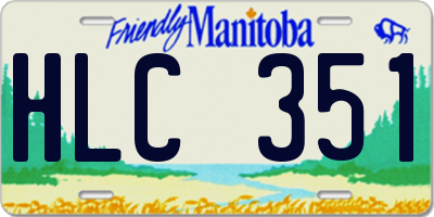 MB license plate HLC351