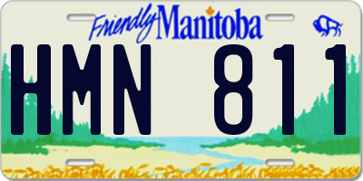 MB license plate HMN811