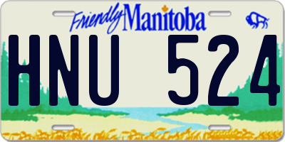 MB license plate HNU524