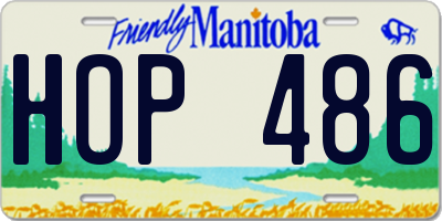 MB license plate HOP486