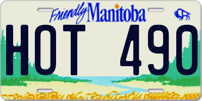 MB license plate HOT490