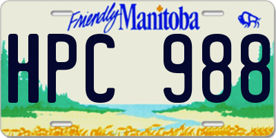 MB license plate HPC988