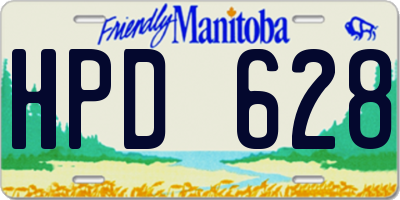 MB license plate HPD628