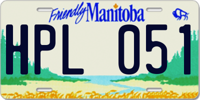 MB license plate HPL051