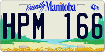 MB license plate HPM166